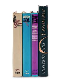 MORRISON, Toni (1931-2019). A group of 4 FIRST EDITIONS, comprising:
