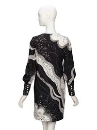 Chloé, Black & White-Printed Shift Dress