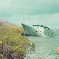 Sinking Left and Right (diptych), 2007
