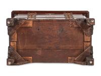 A Chippendale Carved and Figured Mahogany Chest of Drawers