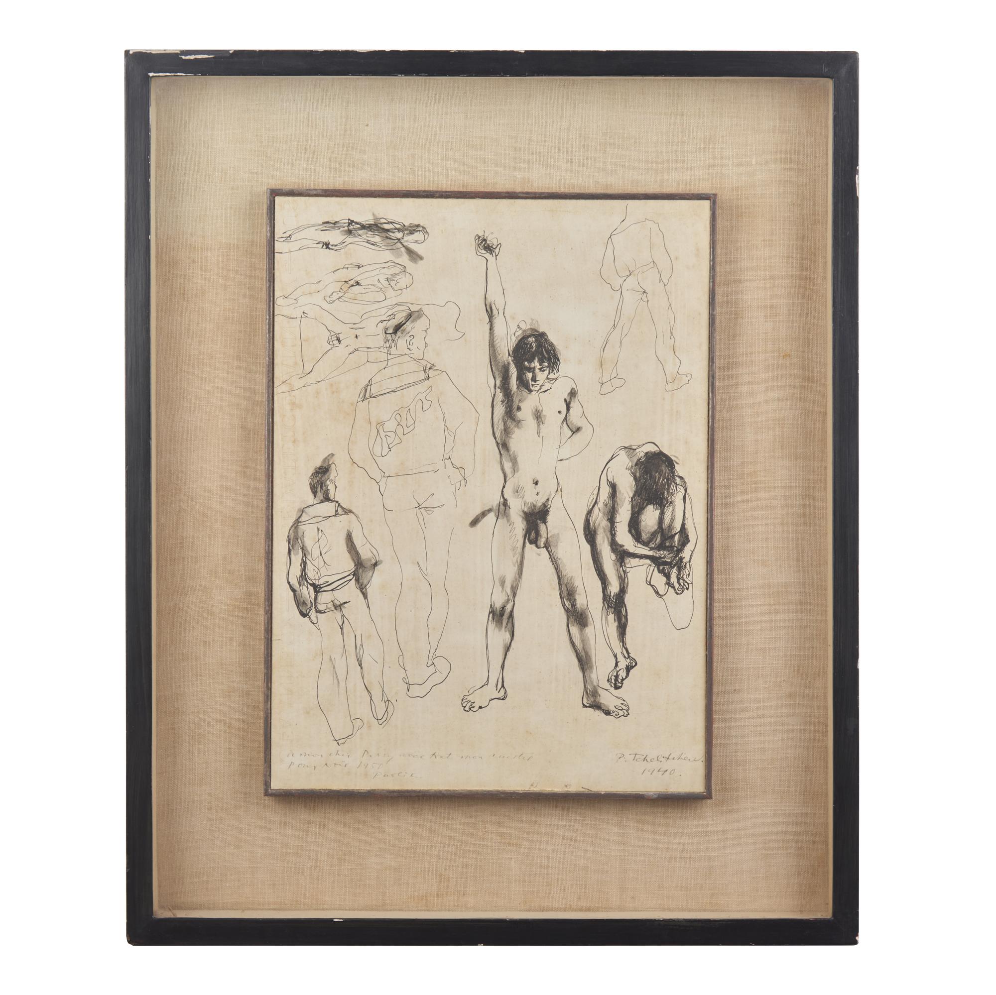 Pavel Tchelitchew (Russian, 1898-1957) — Nude Studies , 1940