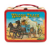 A King-Seeley Thermos Co. "Wagon Train" Lunch Box
