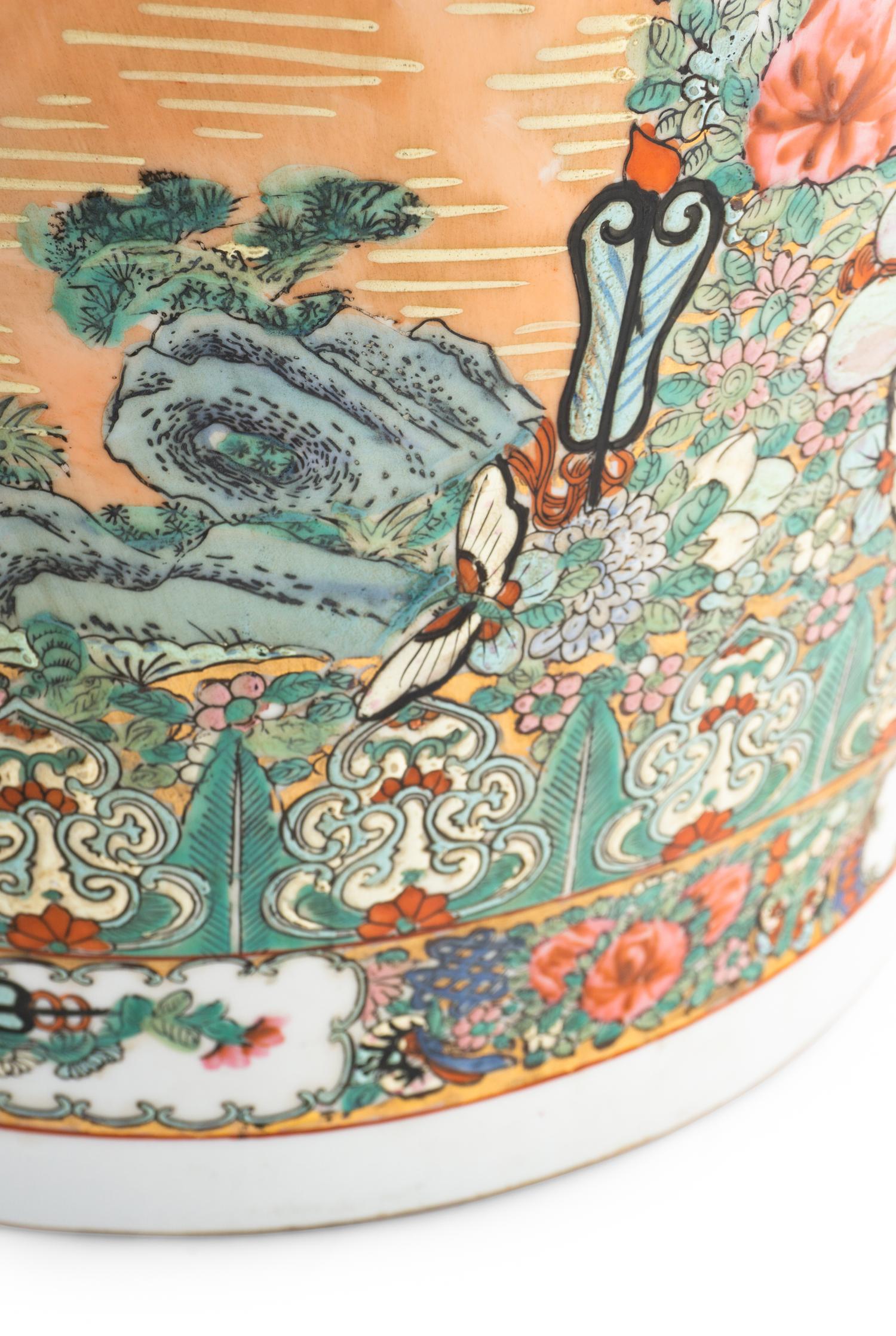 A Pair of Chinese Vases