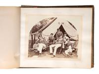 [LATE INDIAN WARS]. PACH, G.W. (1848-1904), photographer. US Military Academy year book for the Class of 1875, containing photographs of notable officers, professors, and cadets, incl. Little Bighorn casualty James G. Sturgis. New York: 1875.