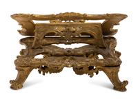 A Florentine Giltwood Book Stand