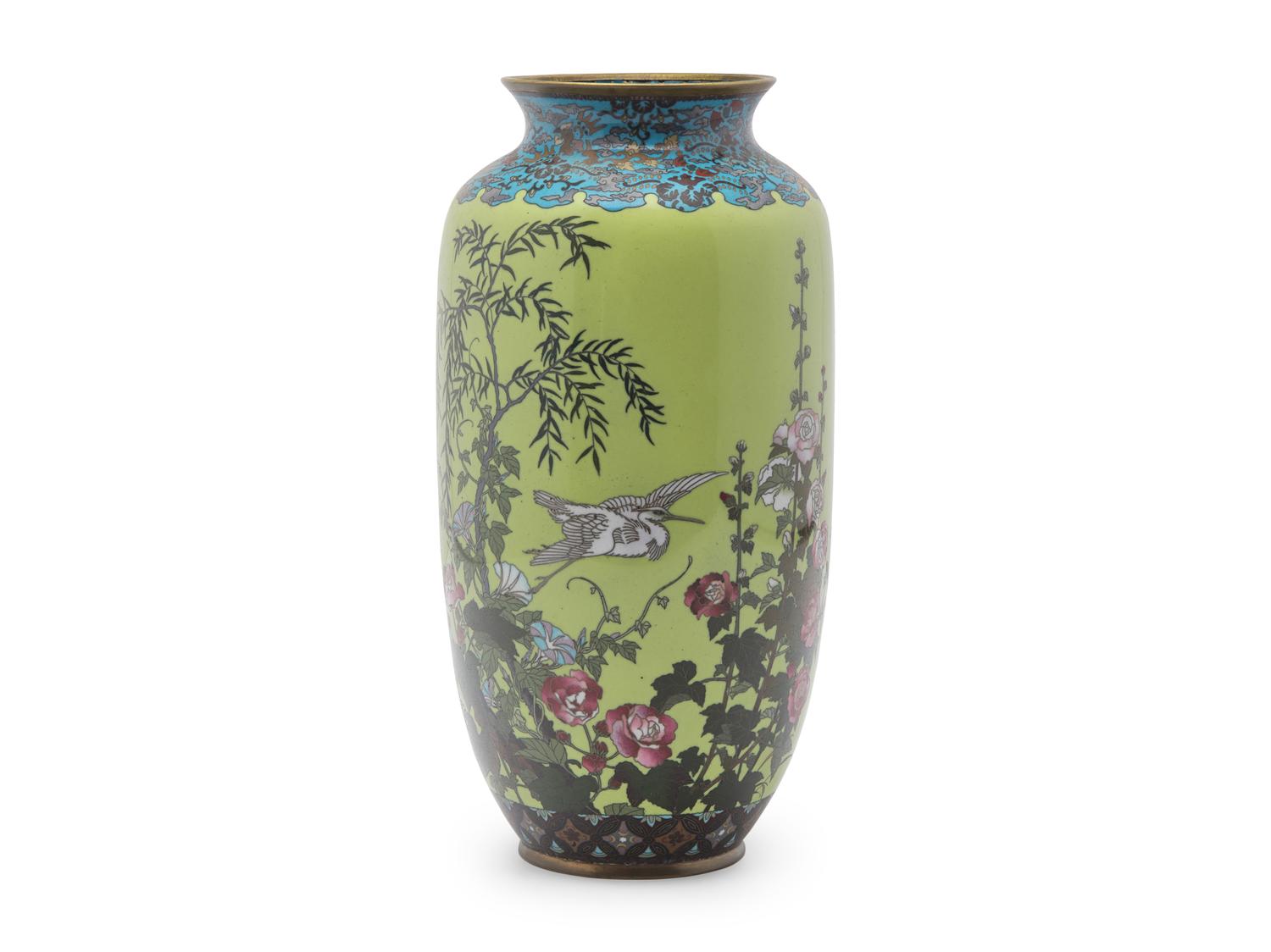 A Japanese Cloisonné Vase