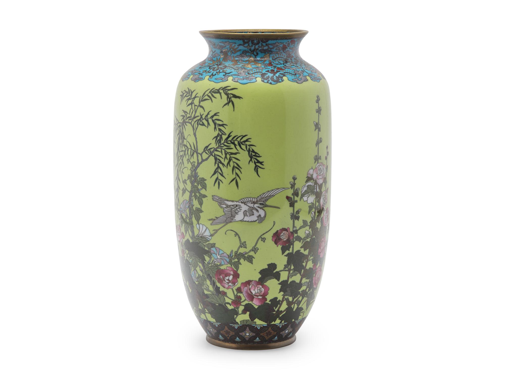 A Japanese Cloisonné Vase