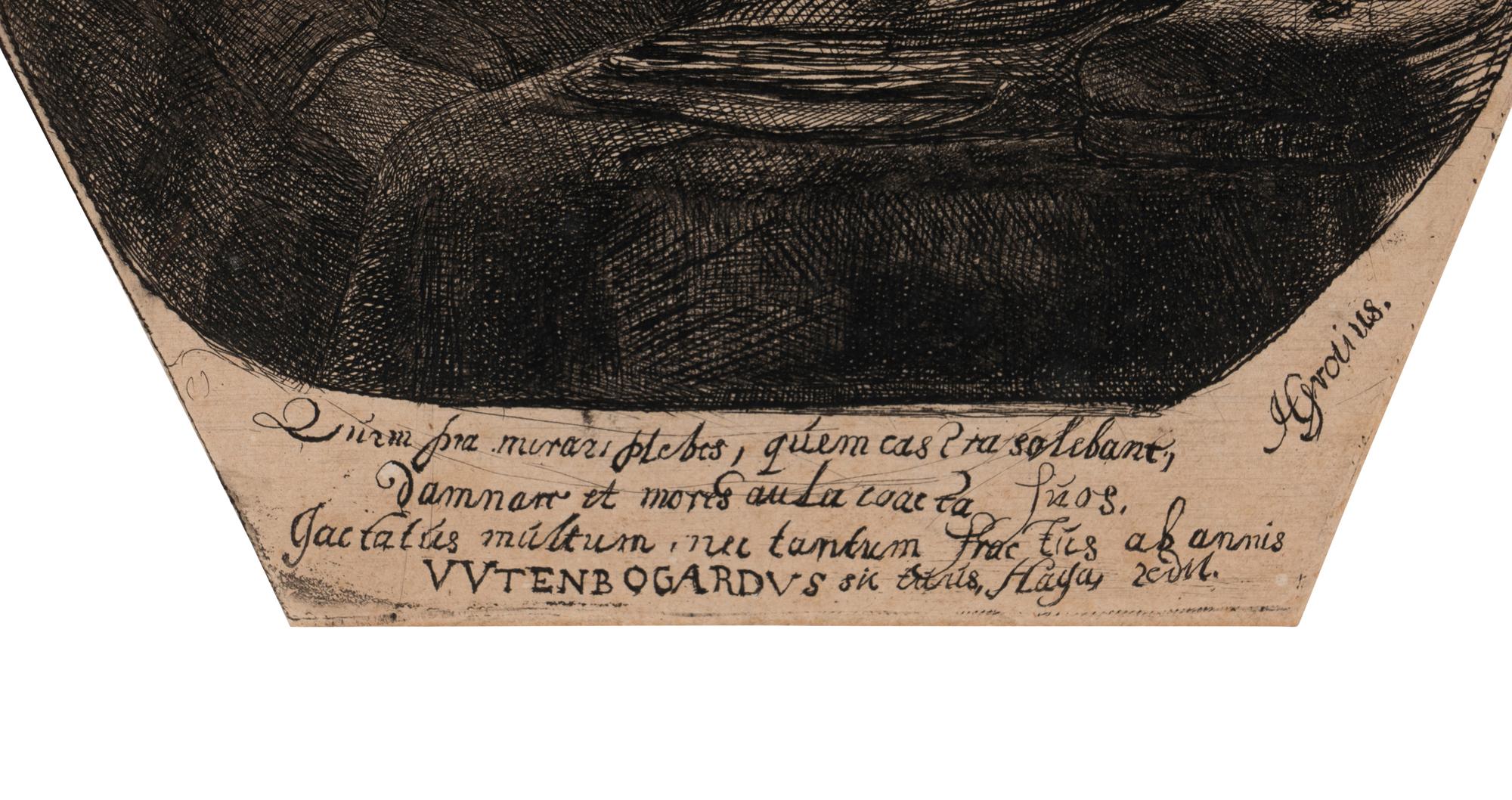 Jan Uytenbogaert, Preacher of the Remonstrants , 1635