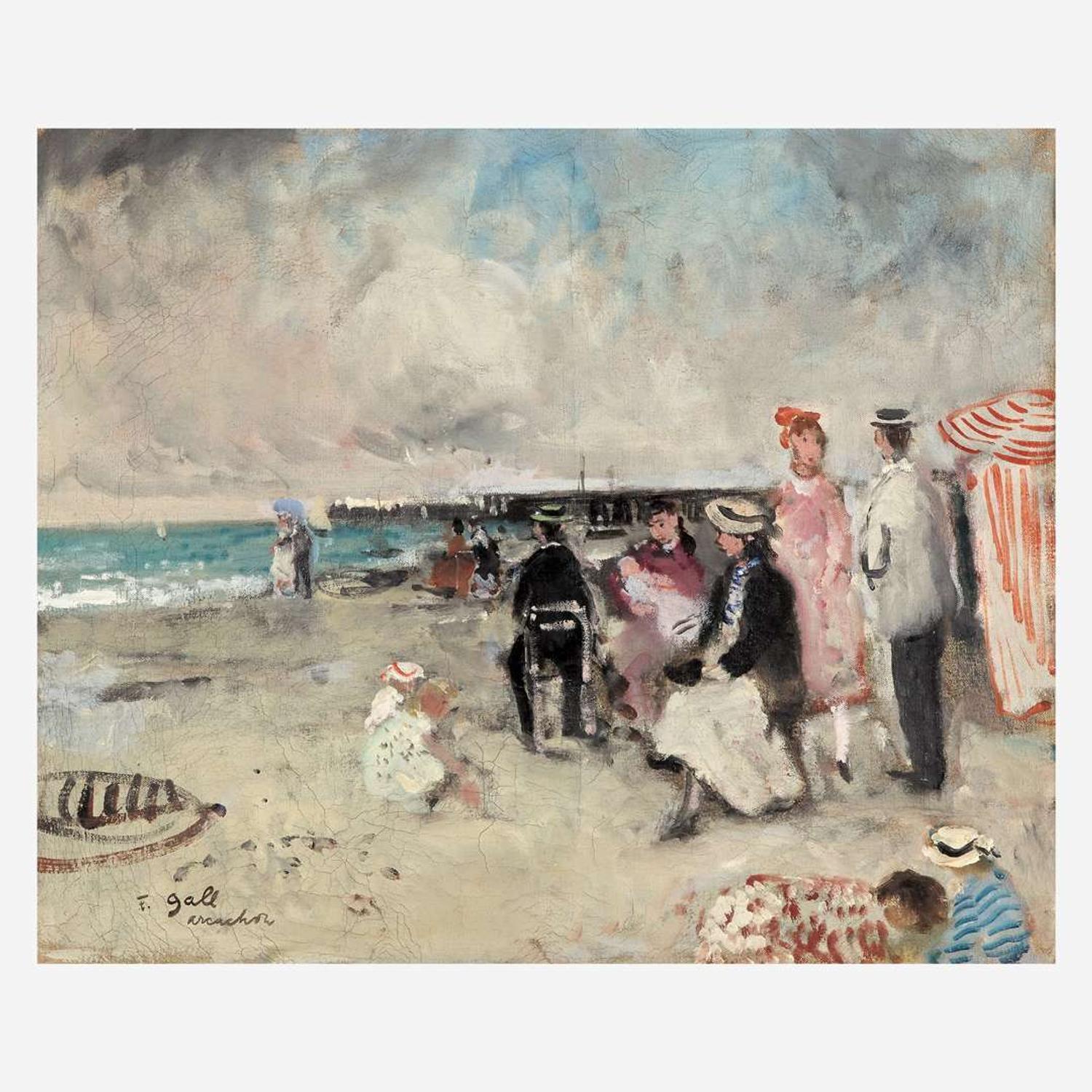 François Gall (French/Hungarian, 1912-1987) Arcachon