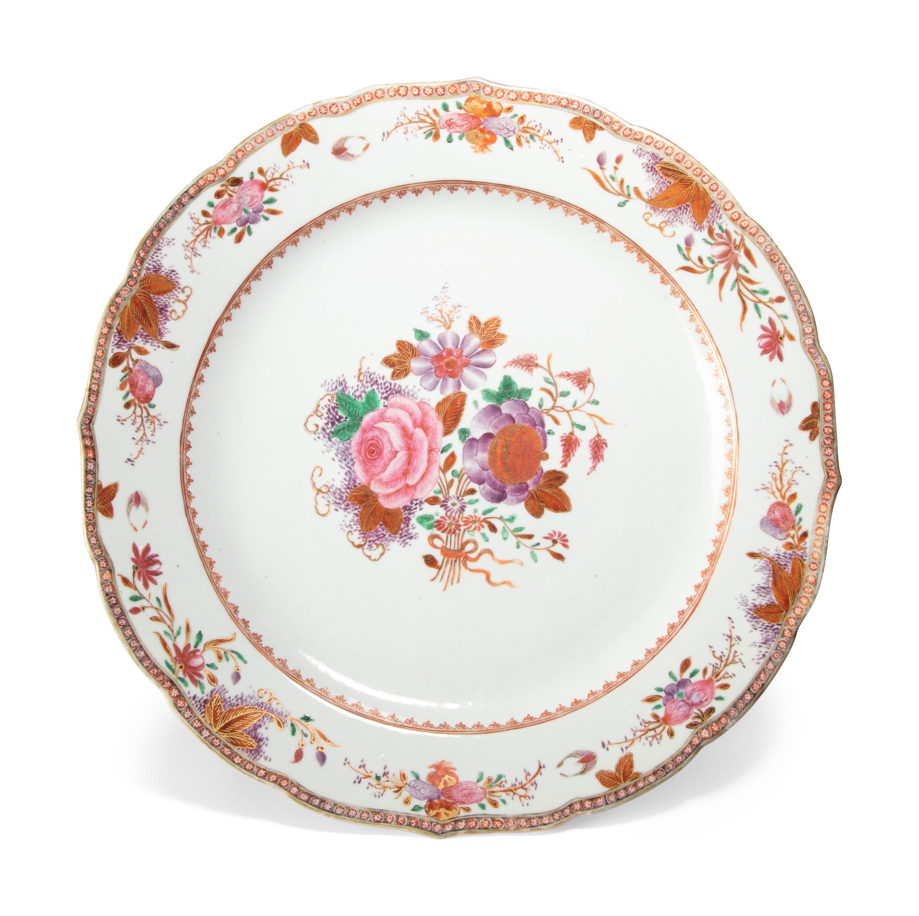 A Chinese Export Porcelain Charger