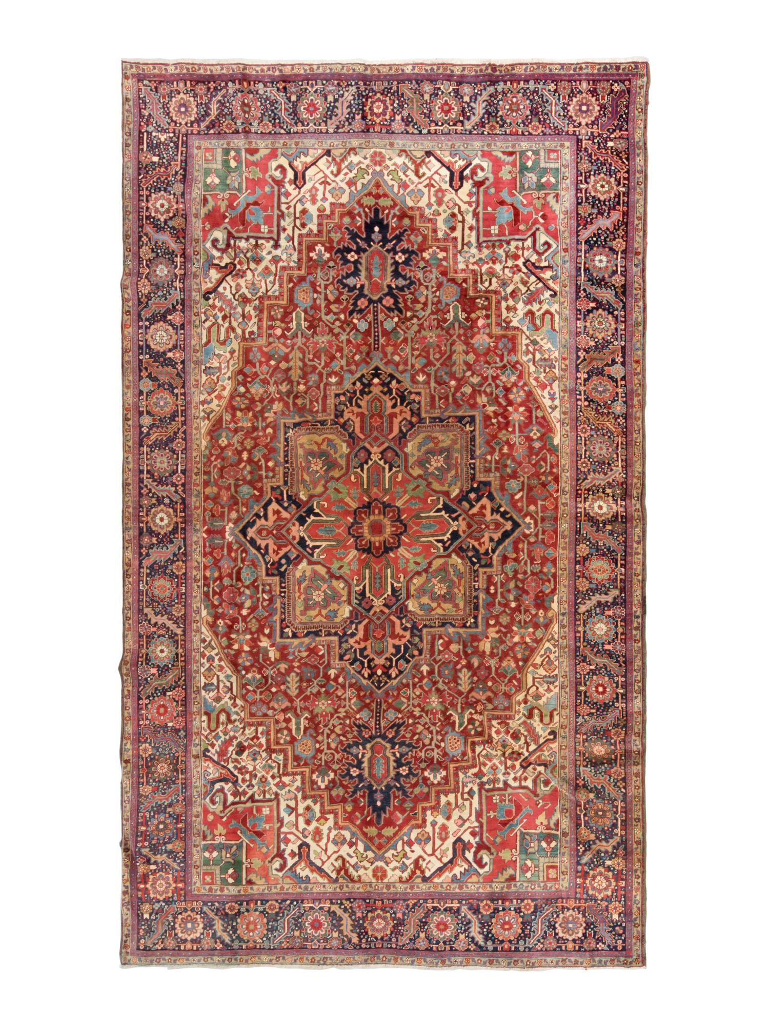 A Heriz Carpet
