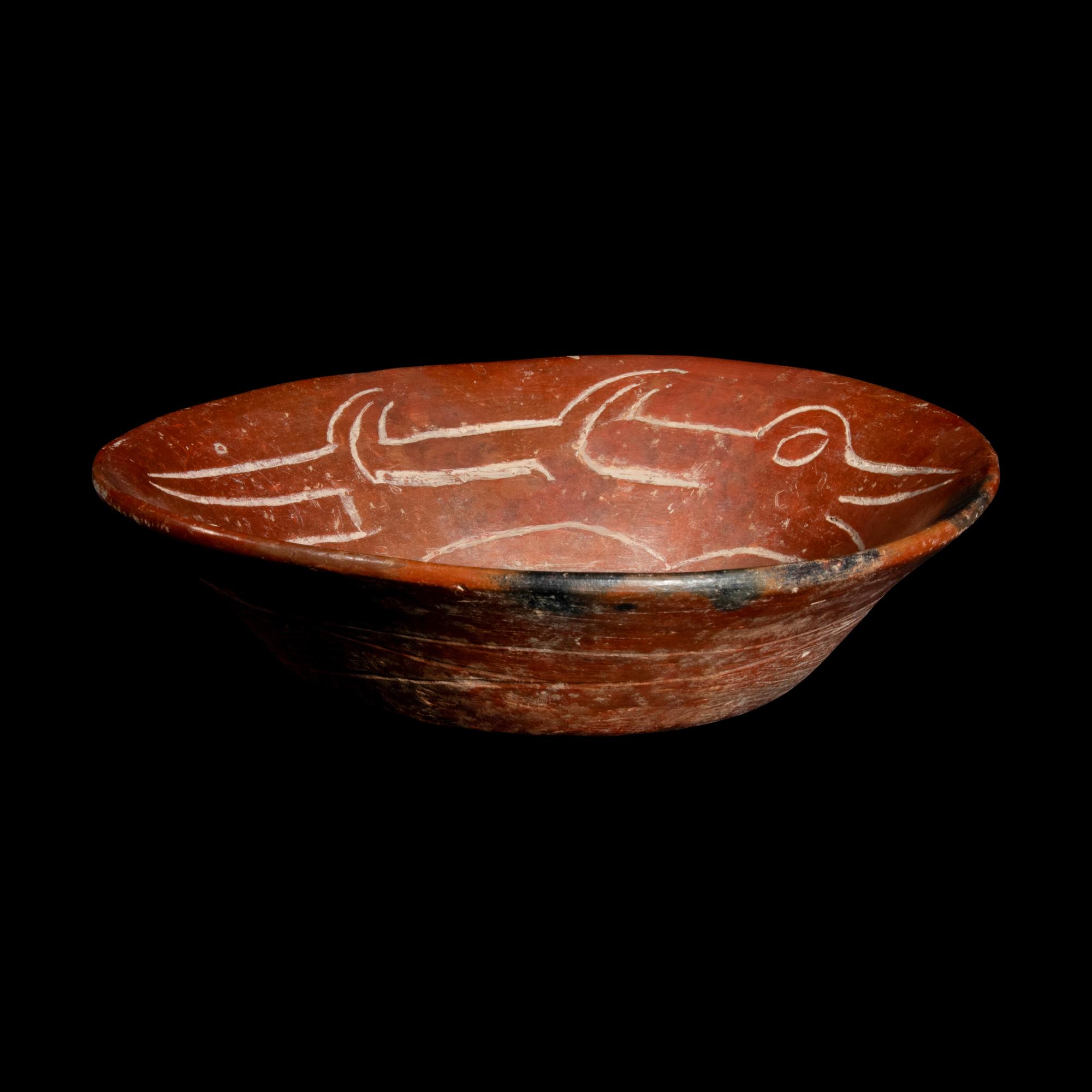 An Olmec Terracotta Bowl