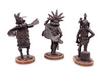 Three Works: Black Ogre , edition 25/30, 1980; Eagle Spirit , edition 2/30; Koyemsi , edition 25/30, 1982