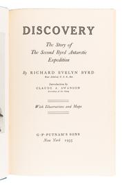 [EXPLORATION -- POLAR]. BYRD, Richard Evelyn, Jr. (1888-1957). Little America: Aerial Exploration in the Antarctic. New York: G.P. Putnam's Sons, 1930.