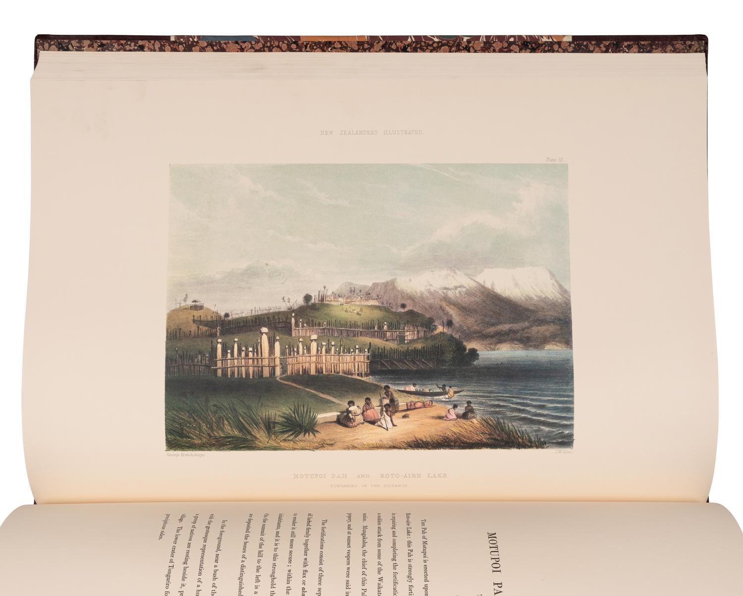 [EXPLORATION -- AUSTRALIA & NEW ZEALAND] -- [FACSIMILES]. A group of 3 facsimiles of lithographed works about New Zealand, comprising: