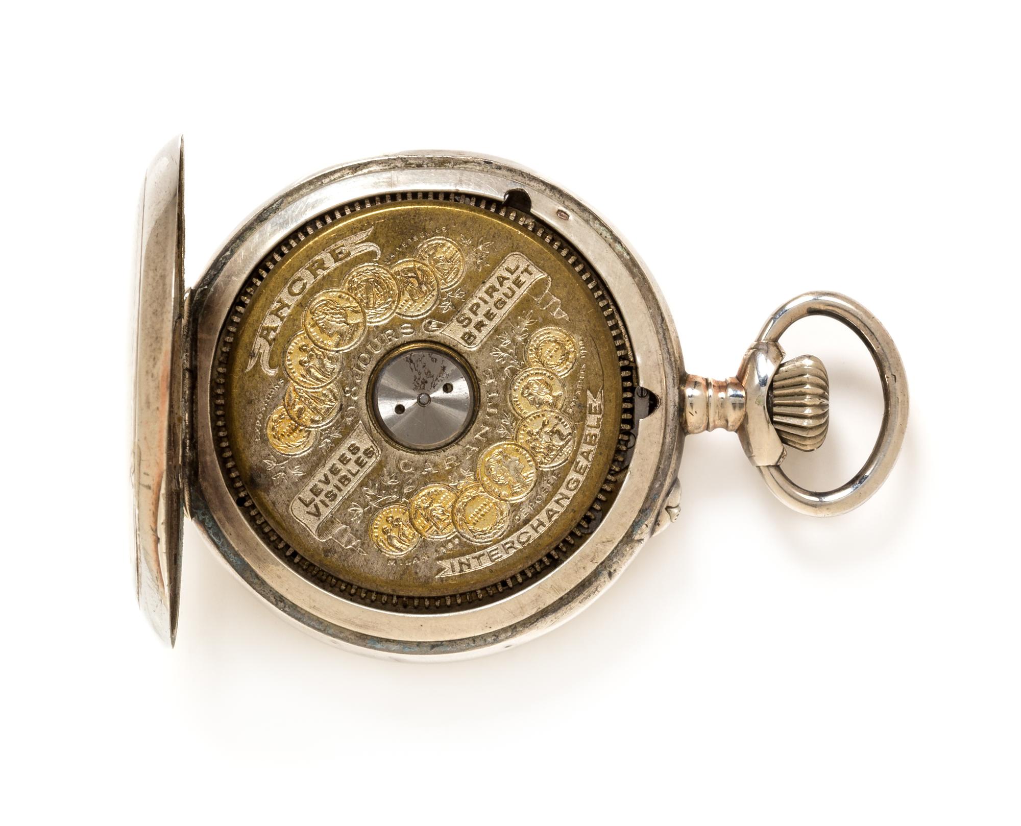 A Silver Eight Day Lever Open Face Pocket Watch, 56.10 dwts.