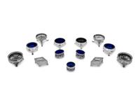 A Collection of Thirteen Silver Salt Cellars