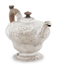A Georgian Silver Teapot