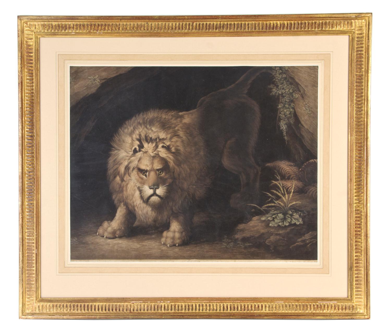 Two English Handcolored Engravings, after James Northcoat, Height 18 3/8 x width 23 3/4 inches (each).