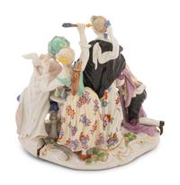 A Meissen Porcelain Figural Group