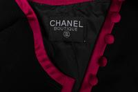 Chanel Jacket, Pink and Black, 1980-90s