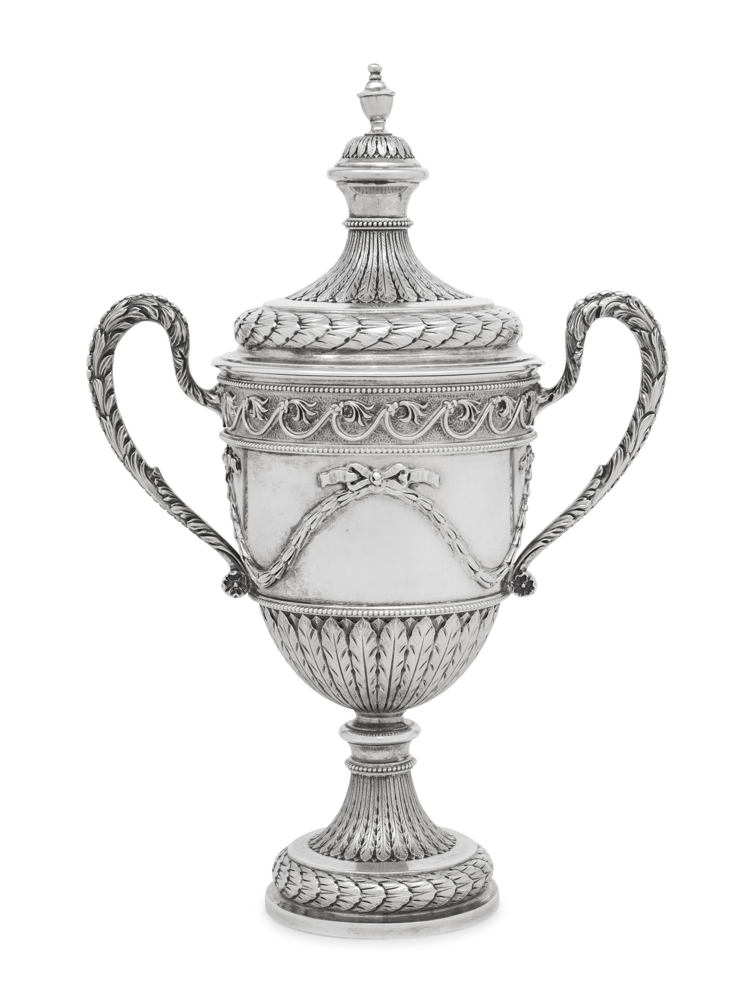 An English Silver Cup and Cover