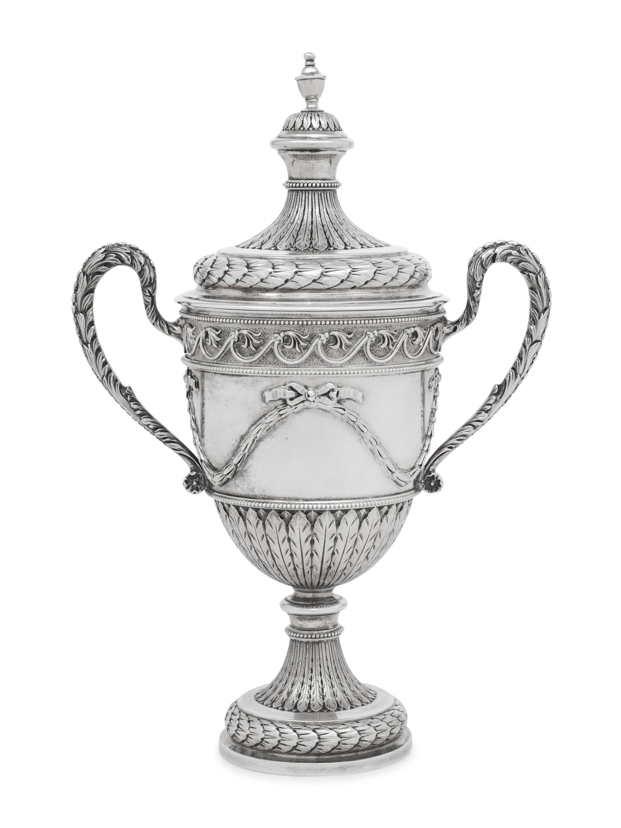 An English Silver Cup and Cover