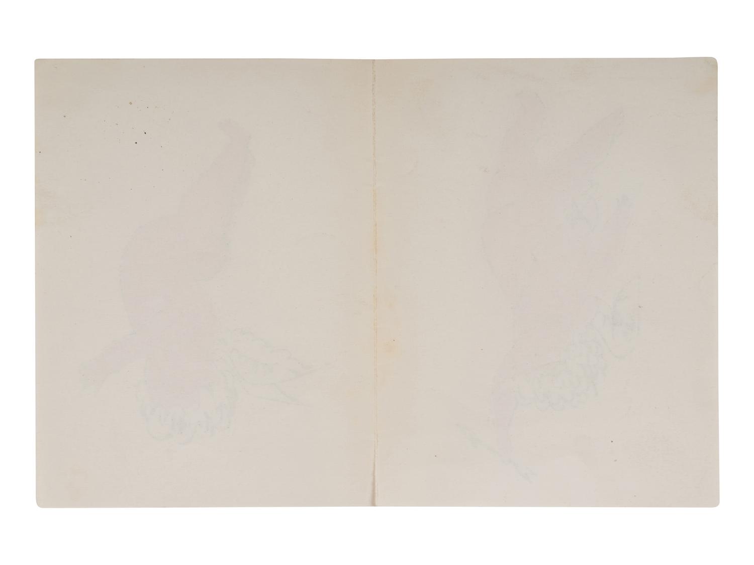 Cherubs (Christmas Card for MoMA) , ca. 1952