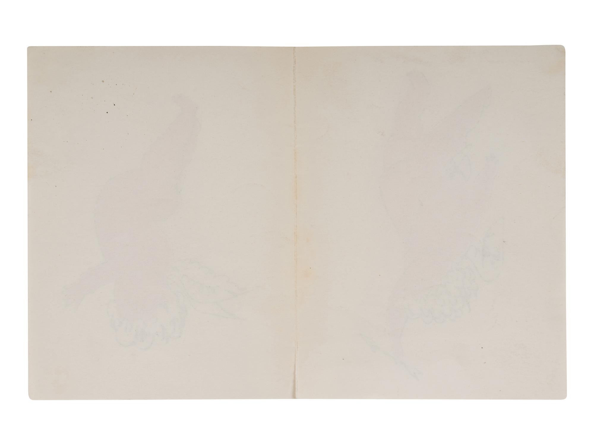 Cherubs (Christmas Card for MoMA) , ca. 1952