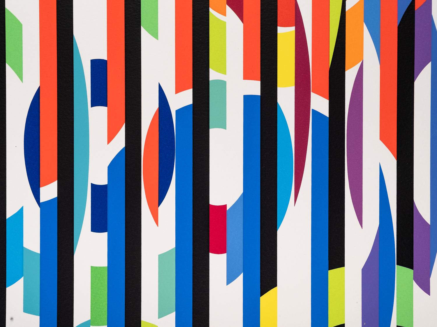 Message of Peace; Hexa 5 (a pair of prints from The Official Arts Portfolio of the XXIVth Olympiad, Seoul, Korea )