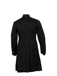 [CIVIL WAR]. GAR veteran's frock coat IDd to R.F. Woods with V Corps badge & Dept. of Iowa button.