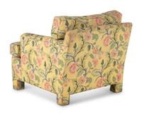 A Floral Upholstered Armchair