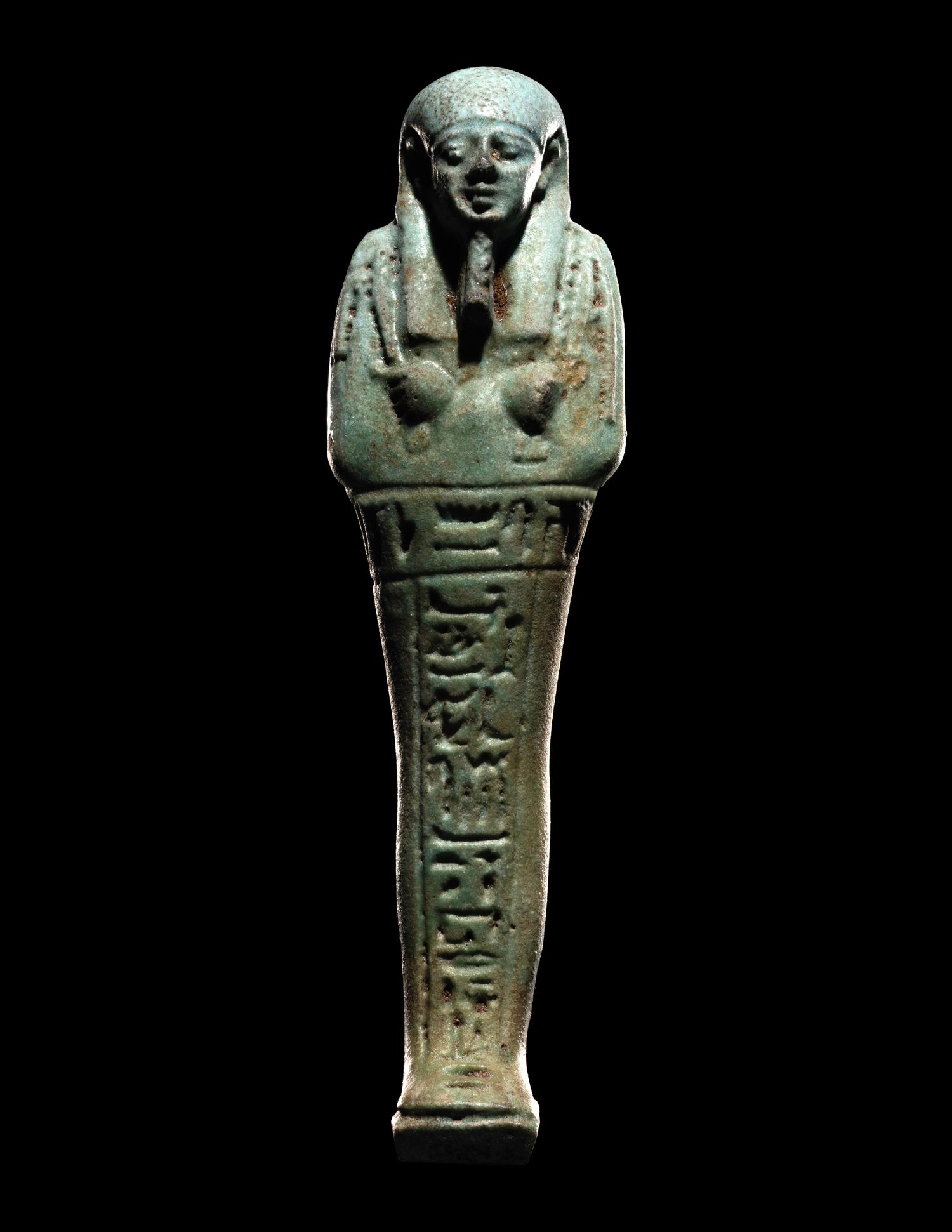 An Egyptian Faience Ushabti for Horoudja