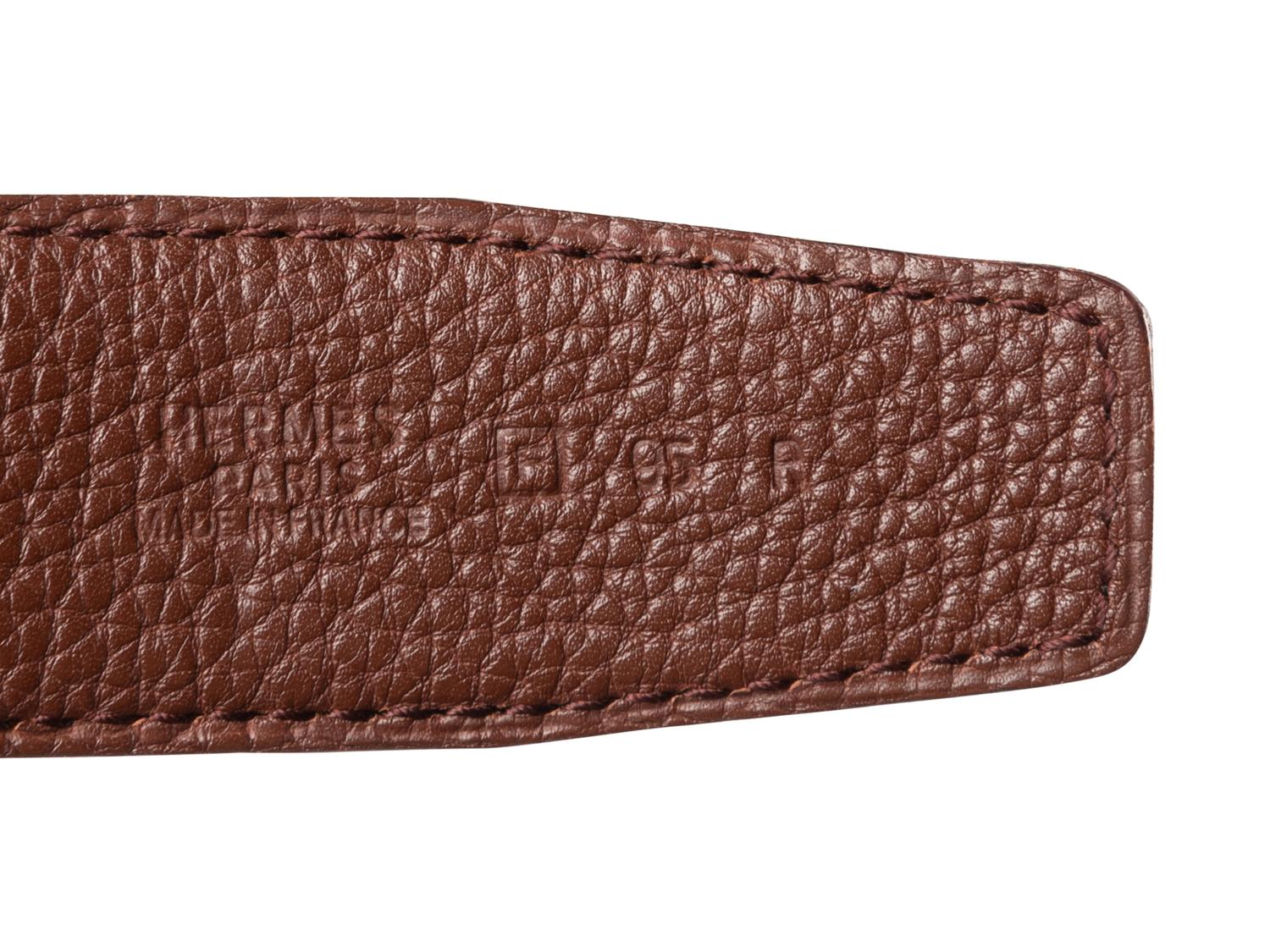 Hermès Belt and 90cm Silk Scarf