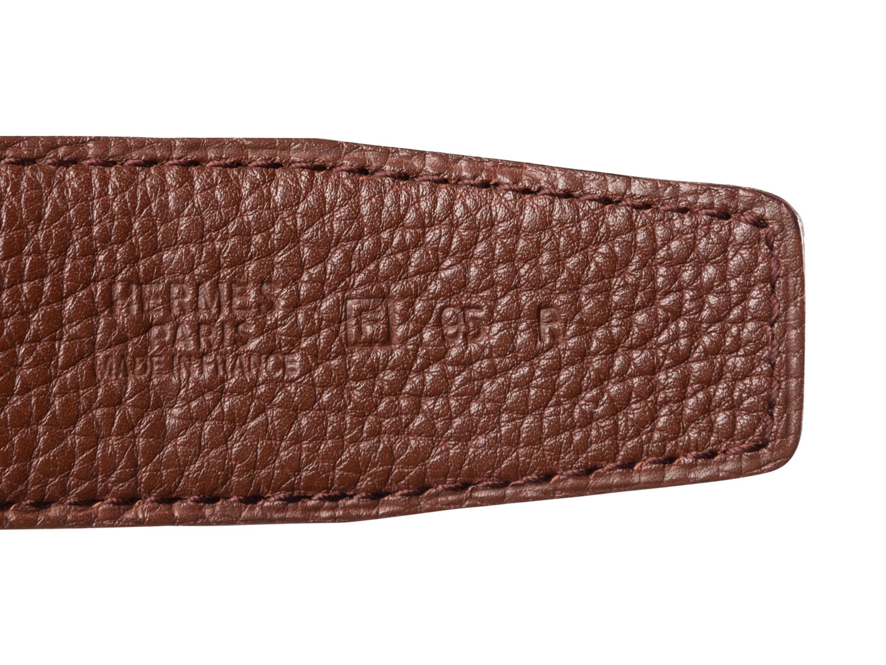 Hermès Belt and 90cm Silk Scarf