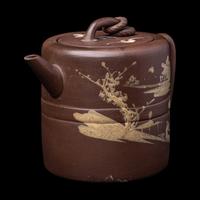 A Chinese Yixing Stoneware Covered Teapot