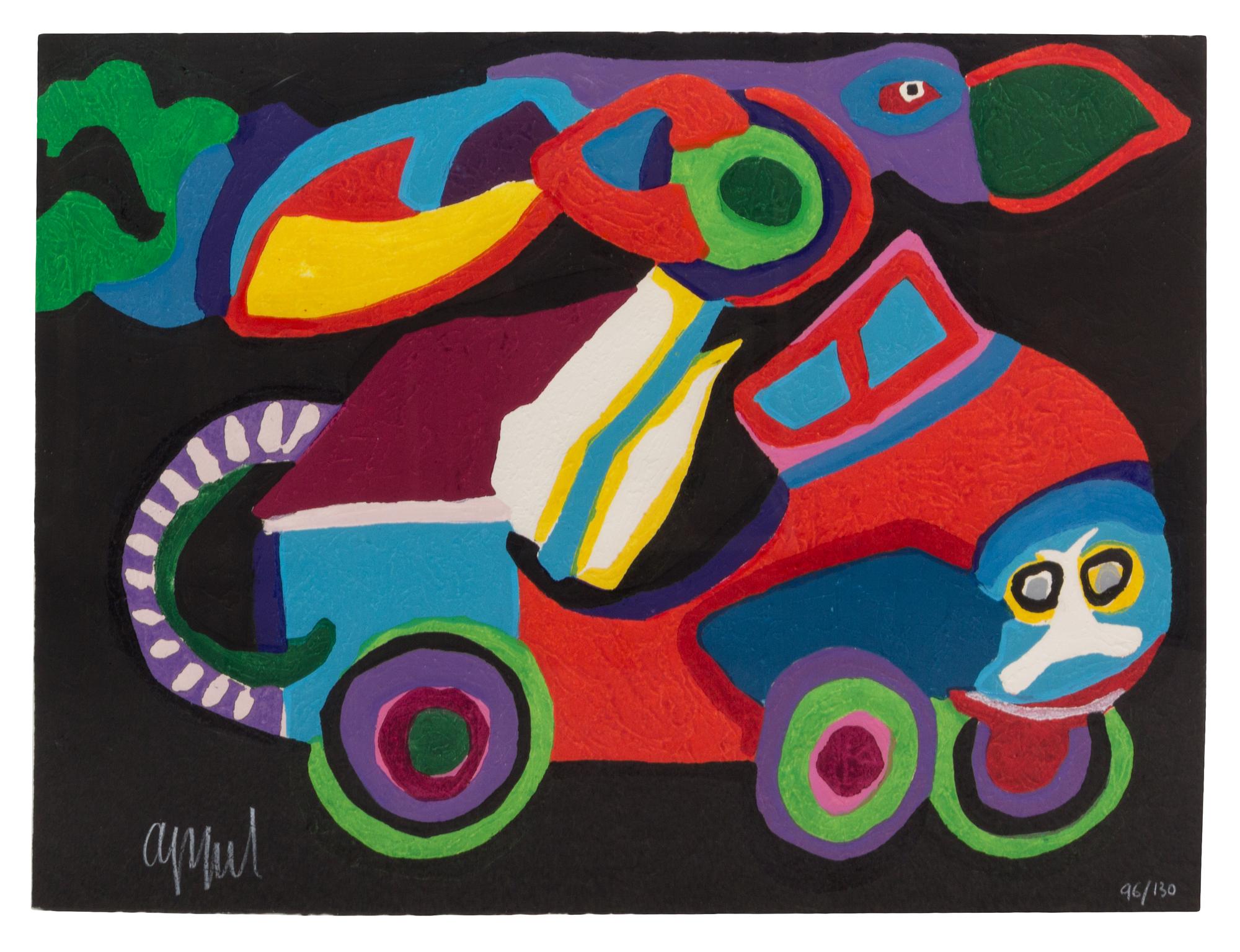Karel Appel, (Dutch, 1921-2006), Circus (Volume I), 1978 (a group of ten prints)