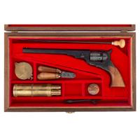 Early Italian Replica Cased Colt Paterson Revolver with Accessories