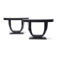 Karl Springer (American, 1931–1991) — Pair of Console Tables