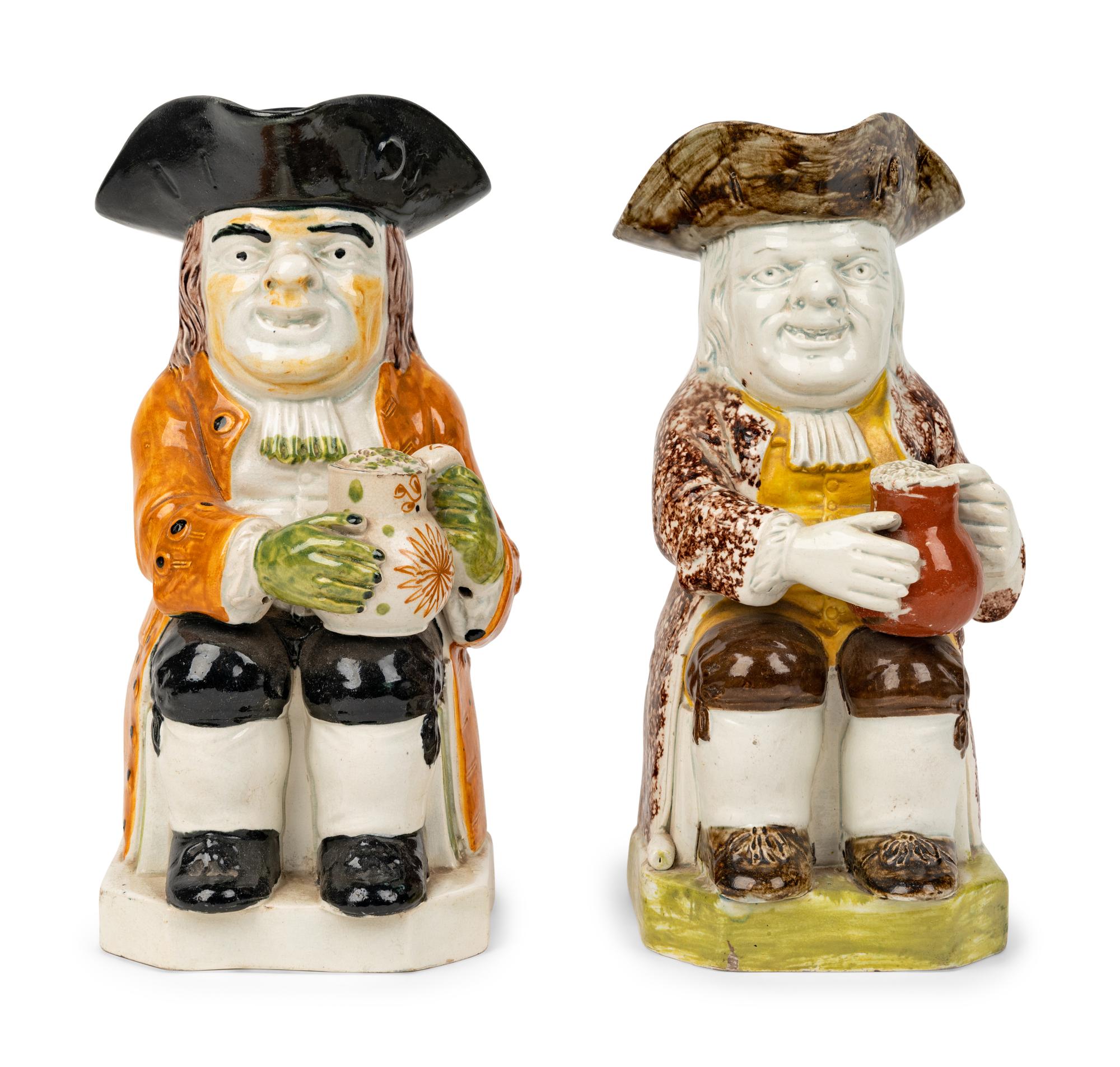 Two English Toby Jugs