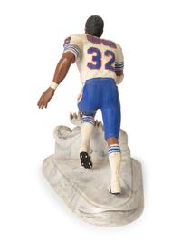An O.J. Simpson Signed Autograph Salvino Figure,
