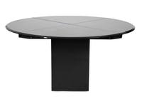 An Italian Extending Dining Table and Five Barrel-Back Chairs — CIRCA 1980s