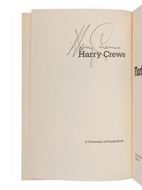 CREWS, Harry (1935-2012). A group of 7 FIRST EDITIONS, MANY SIGNED, comprising:
