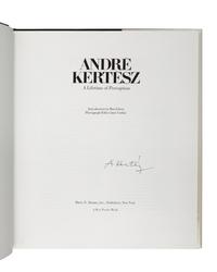 [ARTIST'S BOOK]. KERTÉSZ, André (1894-1985). A Lifetime of Perception . New York: Harry N. Abrams, Inc., Publishers, 1982.