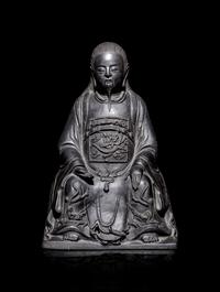 A Chinese Bronze Figure of Zhenwu