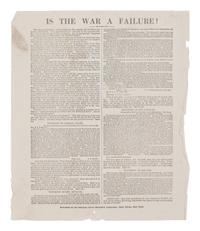 [ANTI-LINCOLN CAMPAIGN]. A group of 4 broadsides, comprising:
