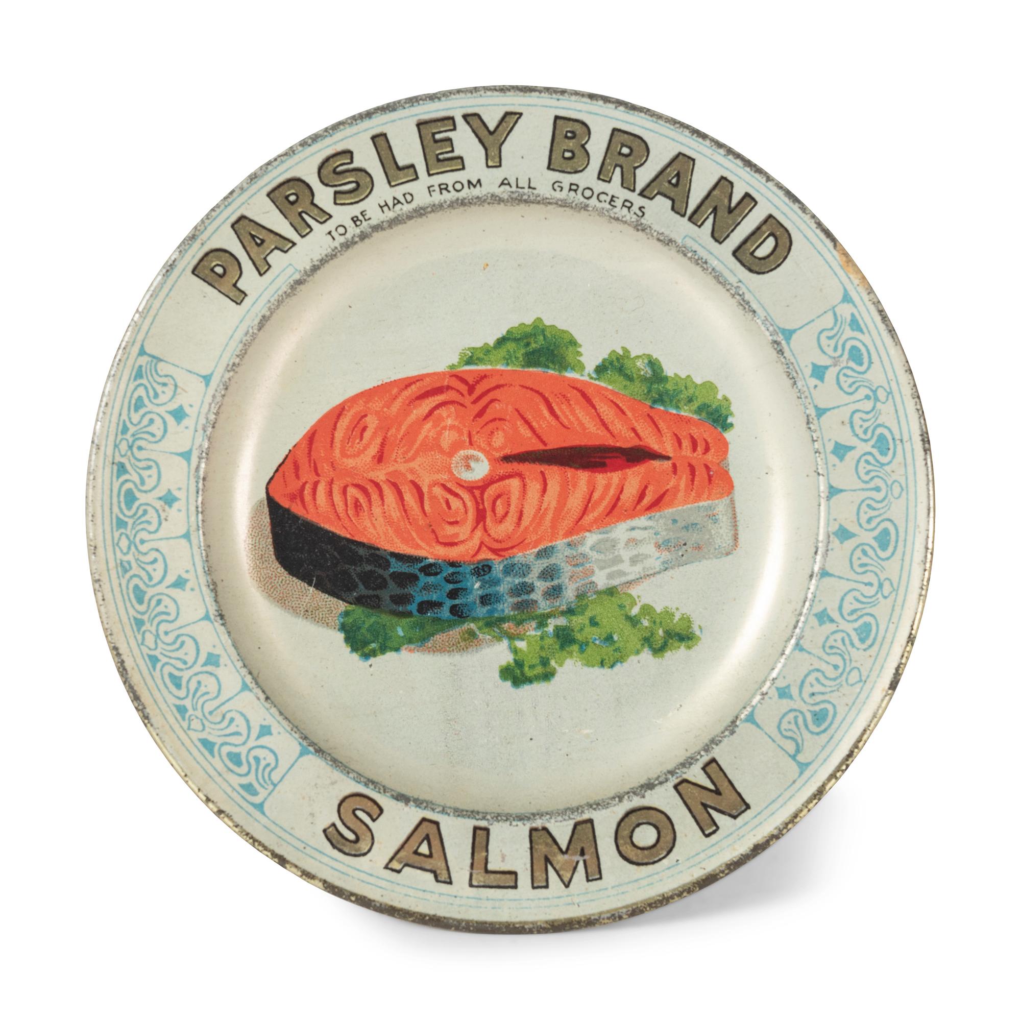 Three Parsley Brand Salmon Advertising Pieces