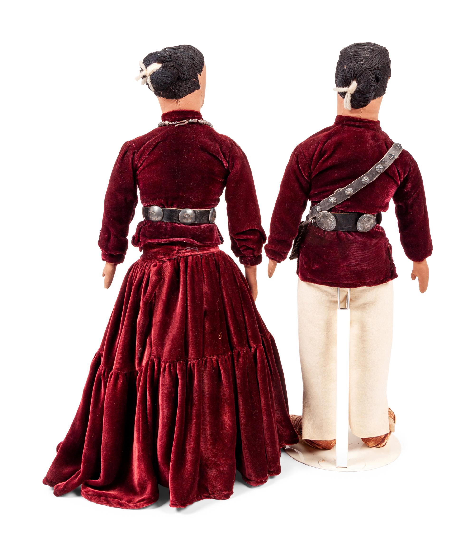 Navajo Dolls, Pair