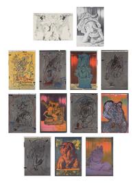 2 times 5 Dogs (the complete portfolio of 14 works), 1979