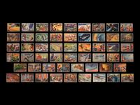 A Near Set 1951 Bowman Jets Rockets Spacemen Trading Cards